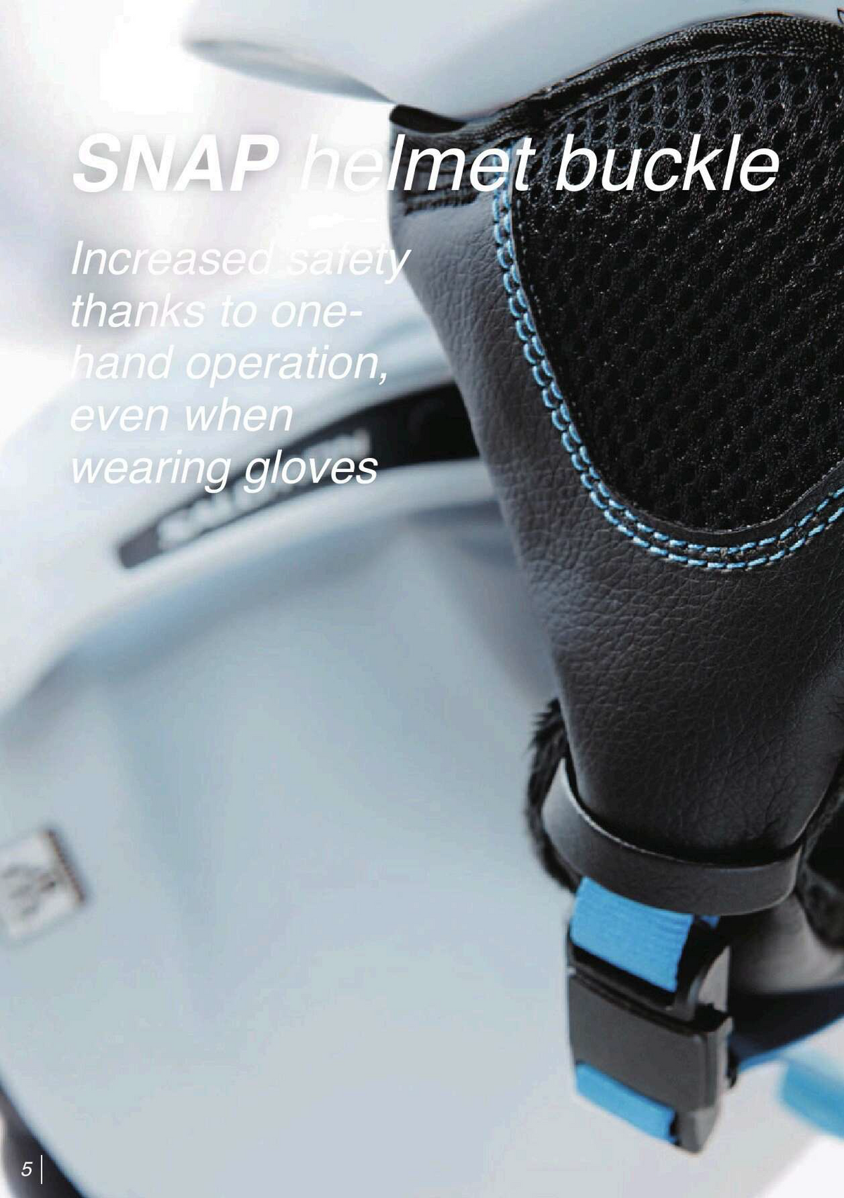 SNAP helmet buckle